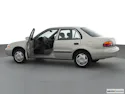 2001 Chevrolet Prizm Driver's side profile with drivers side door open