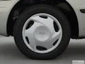 2001 Chevrolet Prizm Front Drivers side wheel at profile
