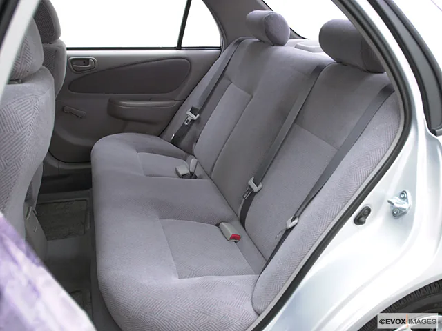2001 Chevrolet Prizm Rear seats from Drivers Side
