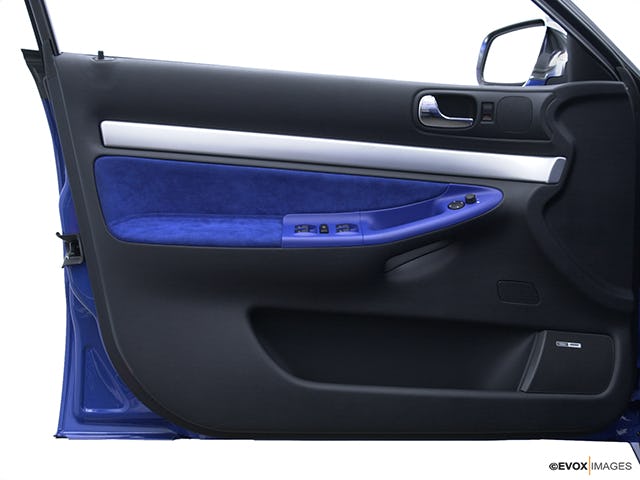 2002 Audi S4 Inside of driver's side open door, window open