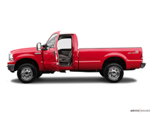 2005 Ford F-250 Super Duty Driver's side profile with drivers side door open