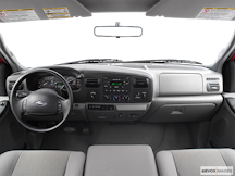 2005 Ford F-250 Super Duty Centered wide dash shot