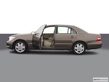 2005 Lexus LS 430 Driver's side profile with drivers side door open