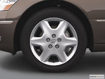 2005 Lexus LS 430 Front Drivers side wheel at profile