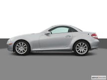 2005 Mercedes-Benz SLK Drivers side profile, convertible top up (convertibles only)