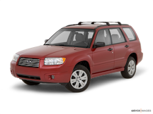 2008 Subaru Forester Front angle view