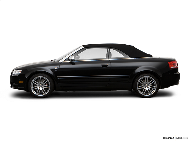 2009 Audi S4 Drivers side profile, convertible top up (convertibles only)