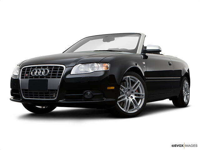 2009 Audi S4 Front angle view, low wide perspective