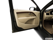 2009 Volvo S80 Inside of driver's side open door, window open