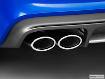 2010 Audi TTS Chrome tip exhaust pipe