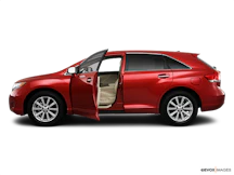 2010 Toyota Venza Driver's side profile with drivers side door open