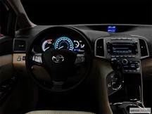 2010 Toyota Venza Centered wide dash shot - 'night' shot