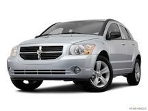 2011 Dodge Caliber Front angle view, low wide perspective