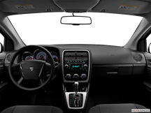 2011 Dodge Caliber Centered wide dash shot