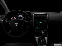 2011 Dodge Caliber Centered wide dash shot - 'night' shot