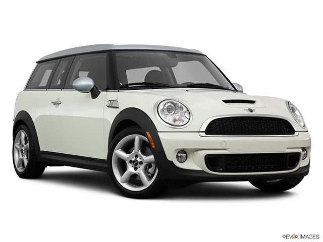 2011 MINI Cooper Clubman Front passenger 3/4 w/ wheels turned