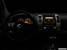 2012 Nissan Xterra Centered wide dash shot - 'night' shot