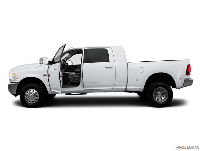 2012 Ram 3500 Driver's side profile with drivers side door open
