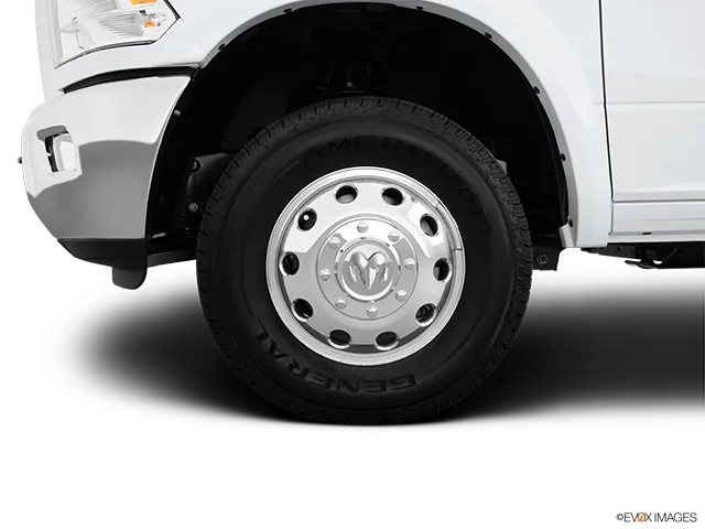 2012 Ram 3500 Front Drivers side wheel at profile