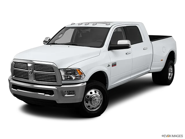 2012 Ram 3500 Front angle view