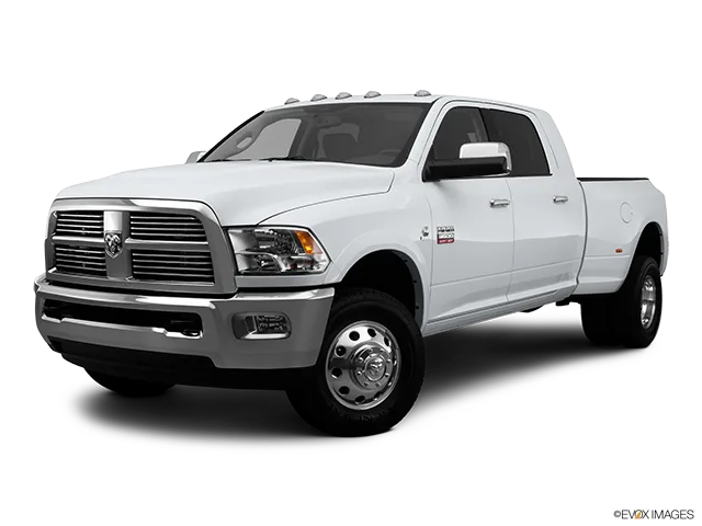 2012 Ram 3500 Front angle medium view