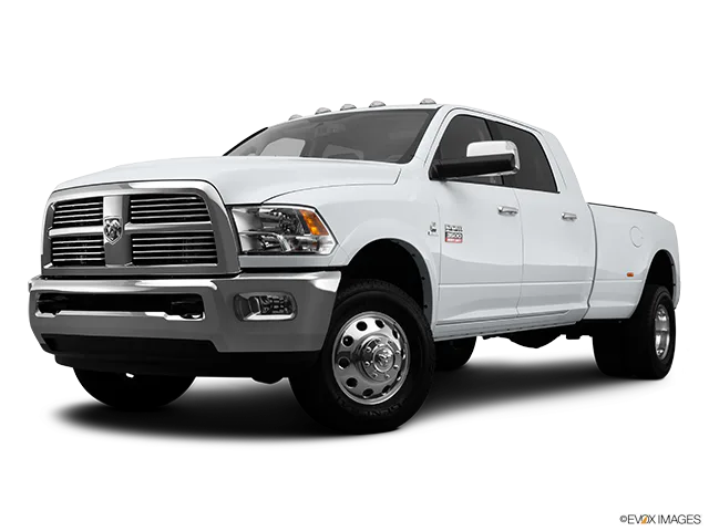 2012 Ram 3500 Front angle medium view