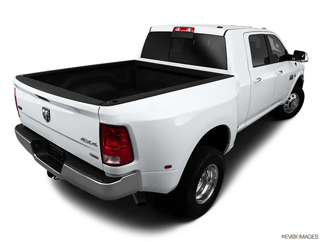 2012 Ram 3500 Rear 3/4 angle view