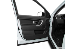 2015 Land Rover Discovery Sport Inside of driver's side open door, window open