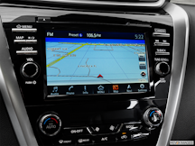 2016 Nissan Murano Driver position view of navigation system