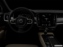 2017 Volvo S90 Centered wide dash shot - 'night' shot