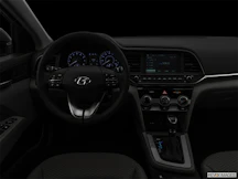 2019 Hyundai ELANTRA Centered wide dash shot - 'night' shot