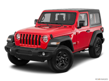 2020 Jeep Wrangler Front angle view