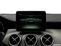 2020 Mercedes-Benz GLA Closeup of radio head unit
