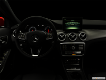 2020 Mercedes-Benz GLA Centered wide dash shot - 'night' shot