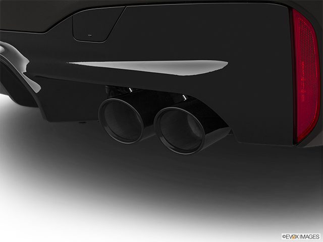 2021 BMW M5 Chrome tip exhaust pipe