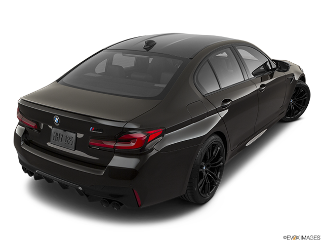2021 BMW M5 Rear 3/4 angle view