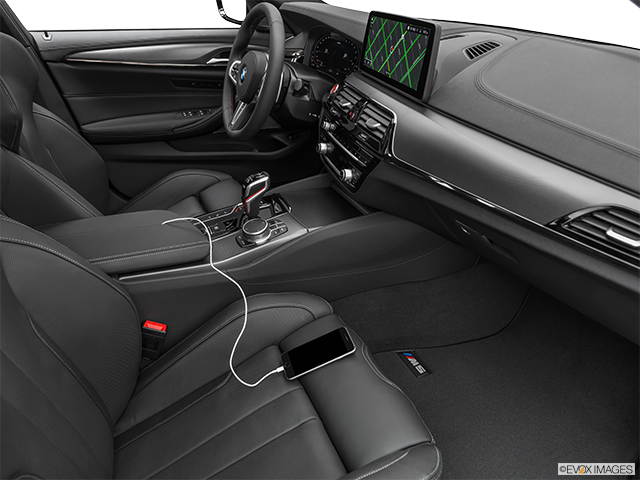 2021 BMW M5 Auxiliary jack props