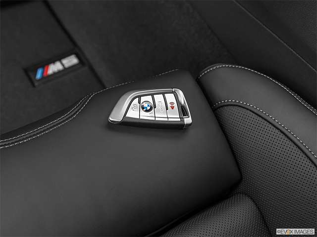 2021 BMW M5 Key fob on driver's seat