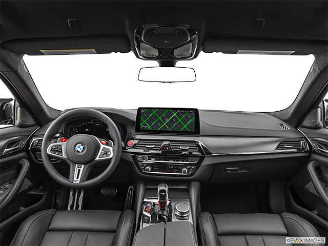 2021 BMW M5 Centered wide dash shot