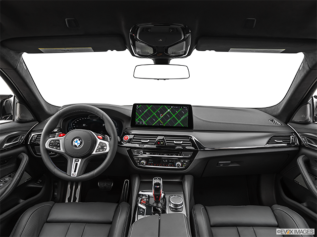 2021 BMW M5 Centered wide dash shot