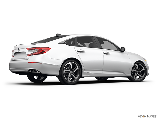 2022 Honda Accord Sport White Rear