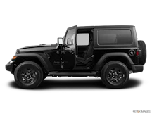 2023 Jeep Wrangler Driver's side profile with drivers side door open