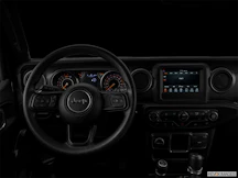 2023 Jeep Wrangler Centered wide dash shot - 'night' shot