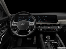 2025 Kia Telluride Centered wide dash shot - 'night' shot